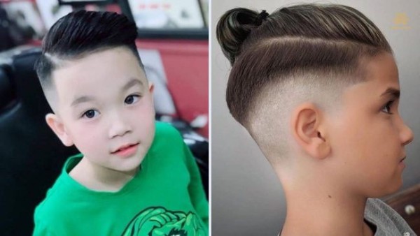 Tóc Undercut hiện đại sành điệu cho bé