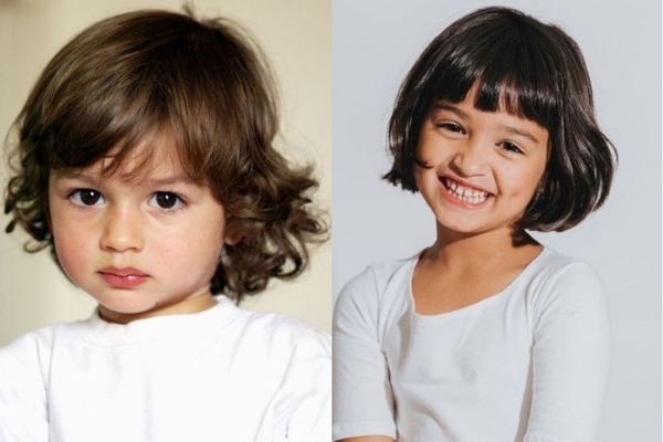 Kiểu tóc nấm uốn xoăn cho bé gái dễ thương