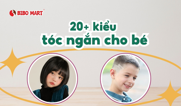 tóc ngắn cho bé