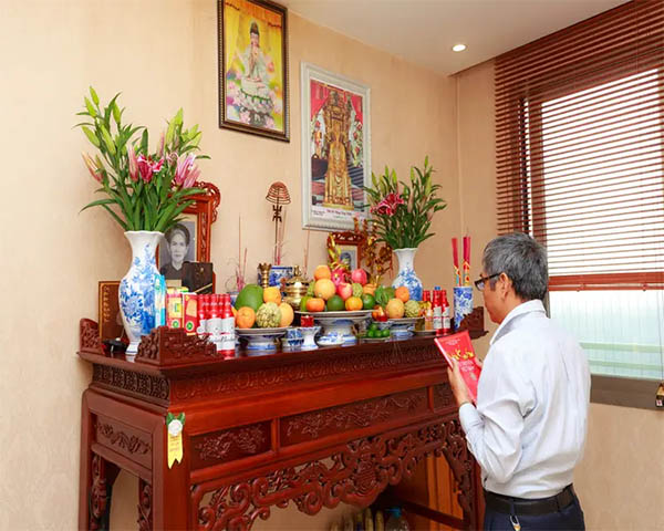 văn khấn mùng 1 đầu tháng