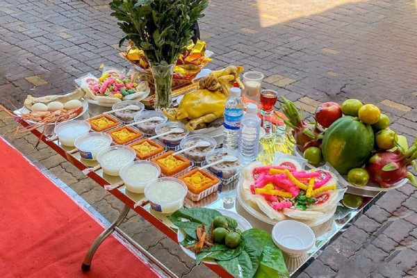 Mâm cúng cô hồn rằm tháng 7