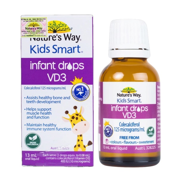 Kids Smart Infant Drops VD3
