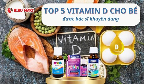 vitamin D cho bé