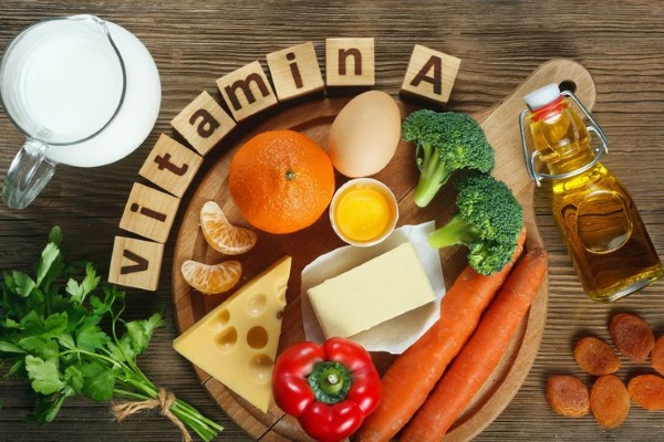 Bổ sung thực phẩm tự nhiên giàu vitamin A
