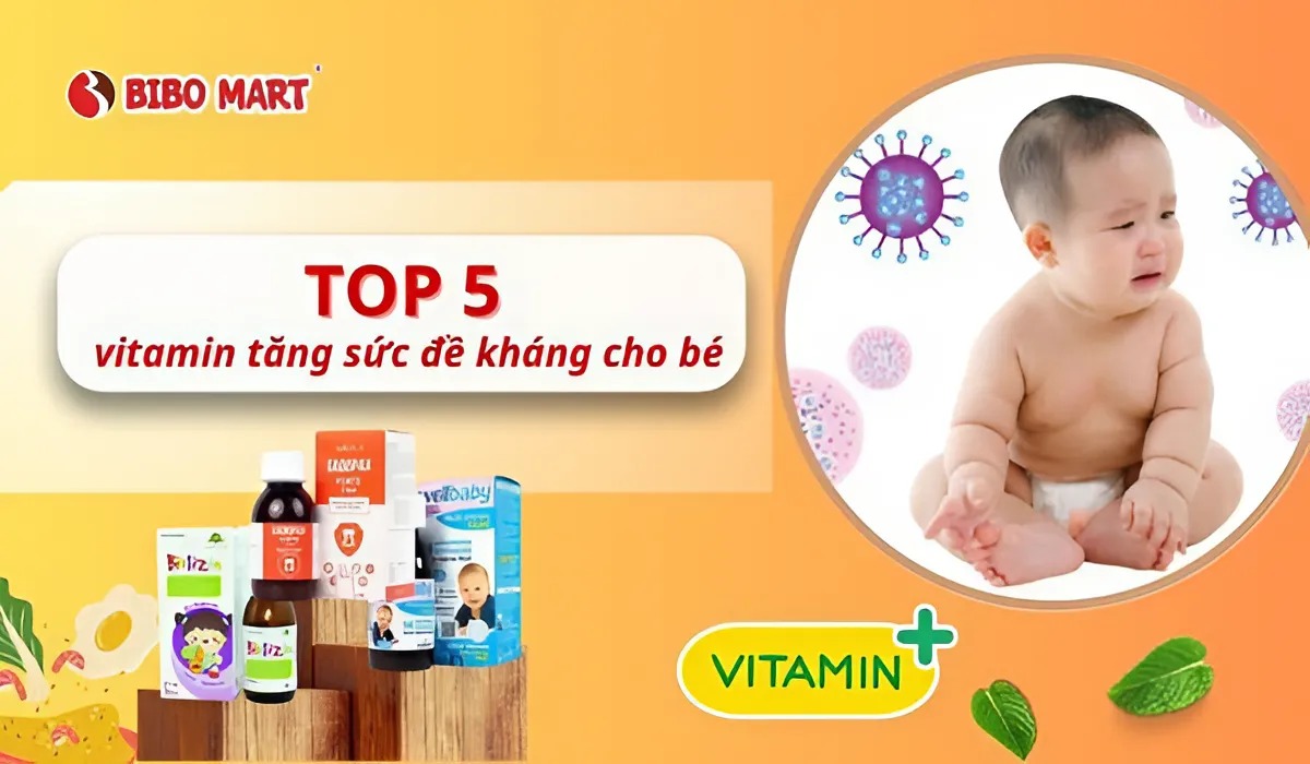 Review các loại vitamin tăng sức đề kháng cho bé tốt nhất 2025