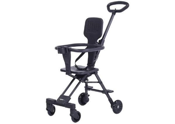 Xe đẩy gấp gọn Kinlee S-888 hai chiều màu đen