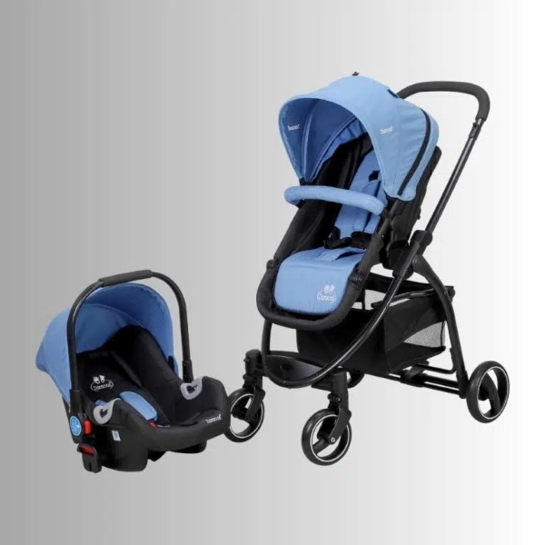 Xe Đẩy em bé Zaracos Coron Kèm Ghế Ngồi Ô Tô 4606