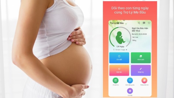 App theo dõi thai kỳ Momby