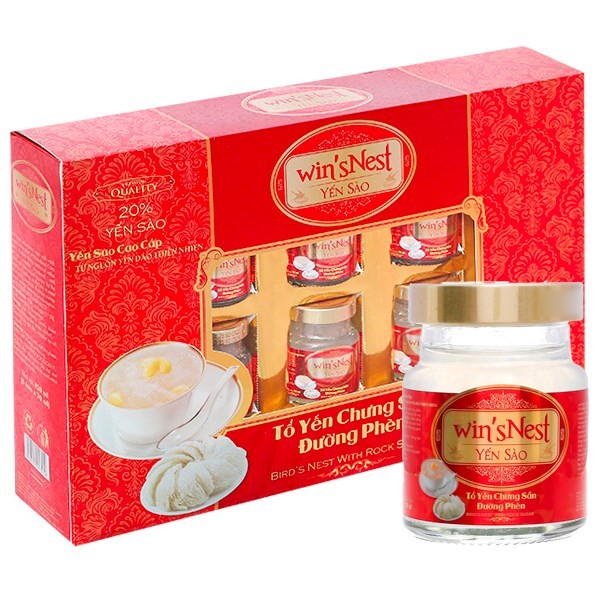 Nước yến sào đường phèn Win’s Nest