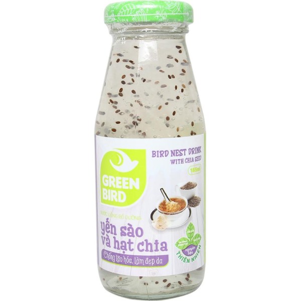Nước yến Nutri Nest hạt chia 185ml