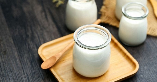 Thành phẩm sữa chua làm tại nhà sánh mịn