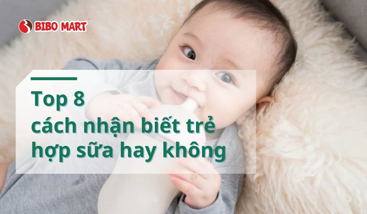 8 cách nhận biết trẻ hợp sữa hay không và hướng xử lý cho ba mẹ