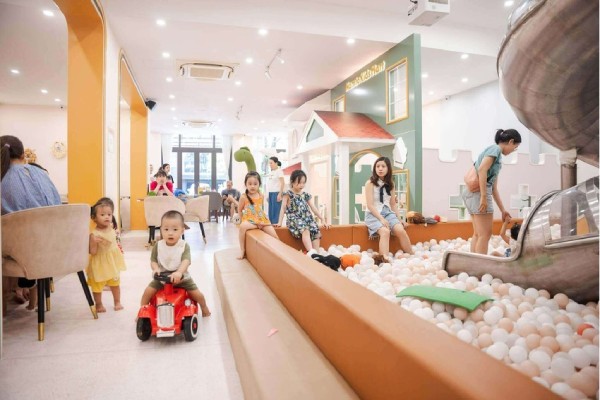 Khu vui chơi cho các bé nhỏ