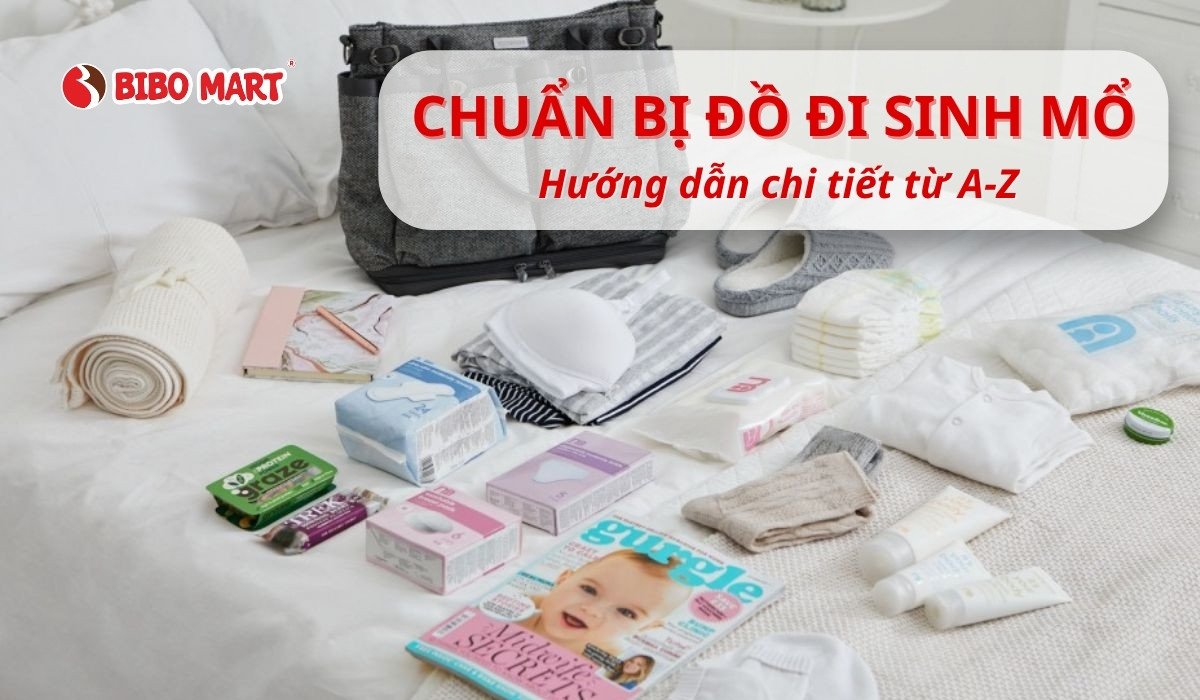 Hướng dẫn mẹ chuẩn bị đồ đi sinh mổ chi tiết từ A-Z