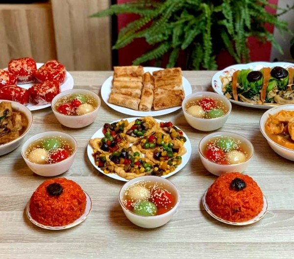 Mâm lễ chay cúng Phật miền Bắc