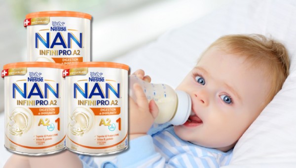 Sữa A2 của Nan Úc giúp bé tăng cân lành mạnh