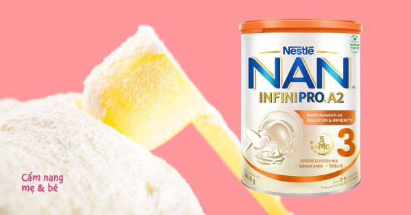Cách pha sữa Nan chuẩn giúp bé khỏe mạnh