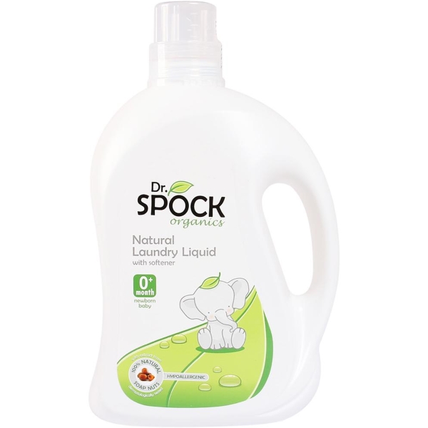 Nước giặt xả Dr.Spock Organics an toàn cho làn da nhạy cảm của bé