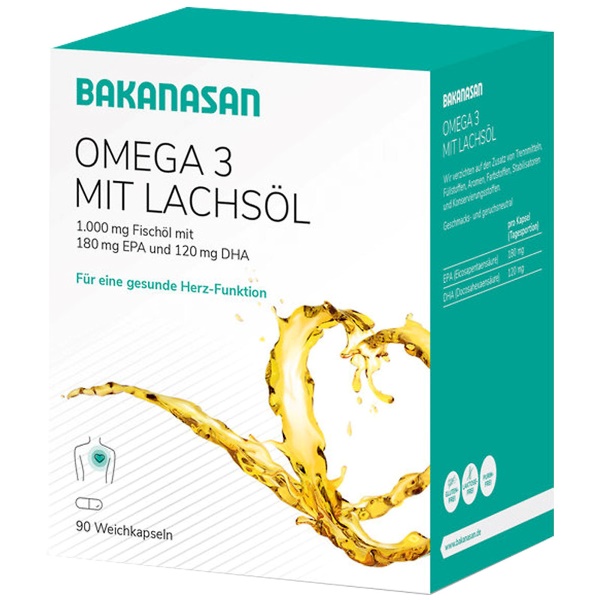 Omega 3 Mit Lachsöl thương hiệu Bakanasan