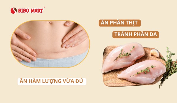 Giải đáp: Sinh mổ ăn thịt gà có bị sẹo lồi không