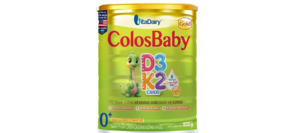 Sữa ColosBaby Gold D3K2 số 0