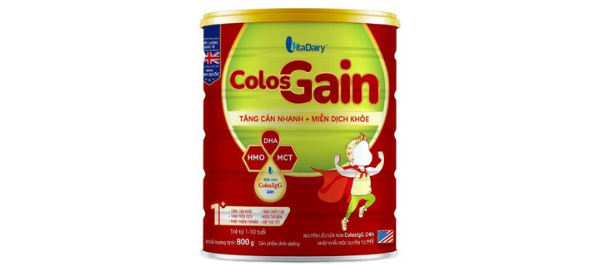 Sữa Colos Gain số 1 hộp 800g
