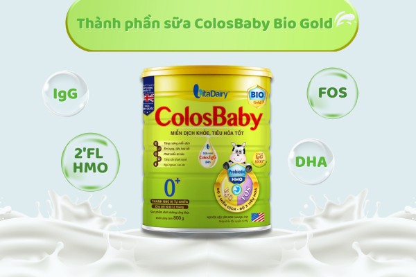 Thành phần sữa ColosBaby Bio 