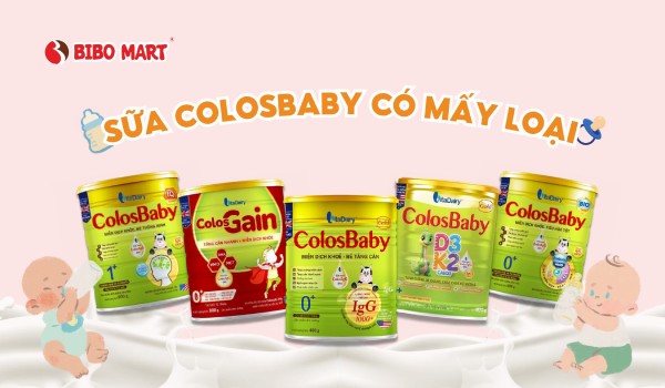 Sữa ColosBaby có mấy loại