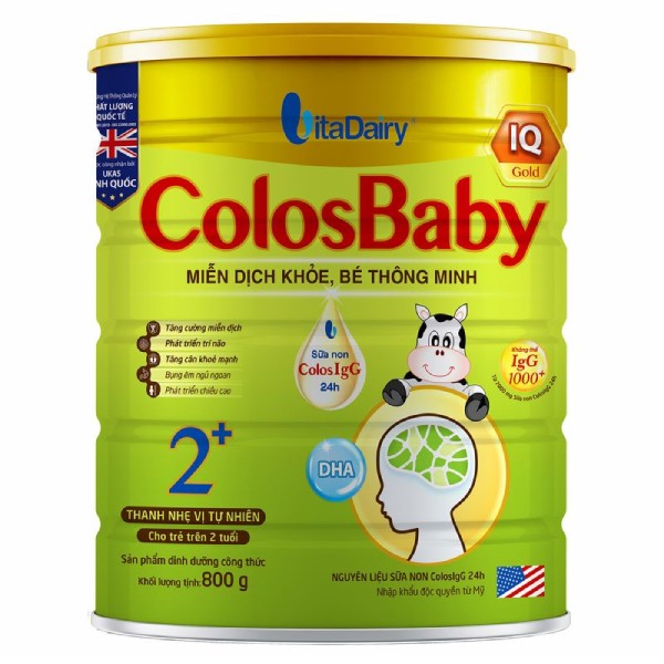ColosBaby số 2 cho trẻ trên 2 tuổi