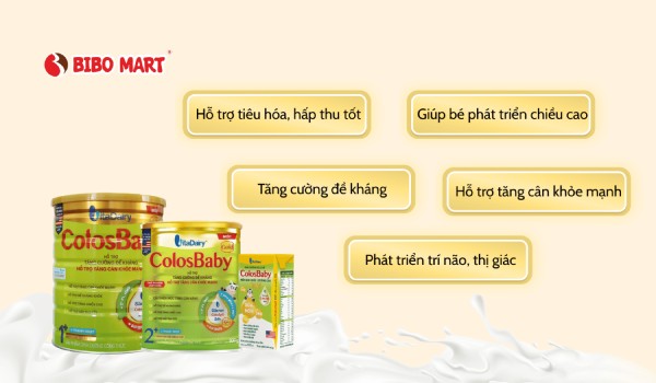 Ưu điểm nổi bật của sữa ColosBaby Gold