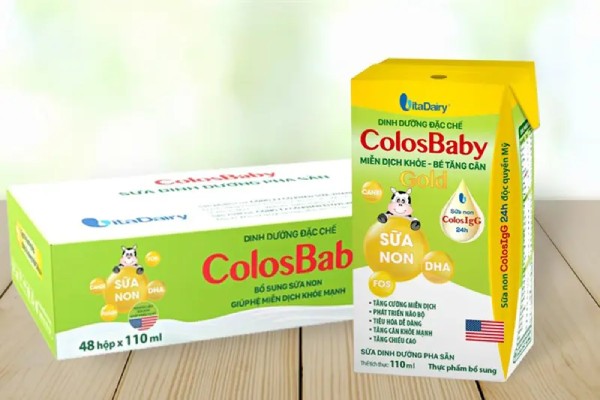 Sữa bột pha sẵn ColosBaby mang lại sự tiện lợi