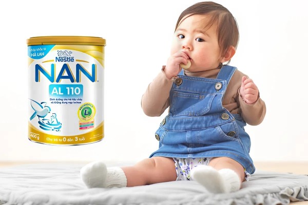 Nan AL 110 sử dụng trong 3 tuần sau mở nắp