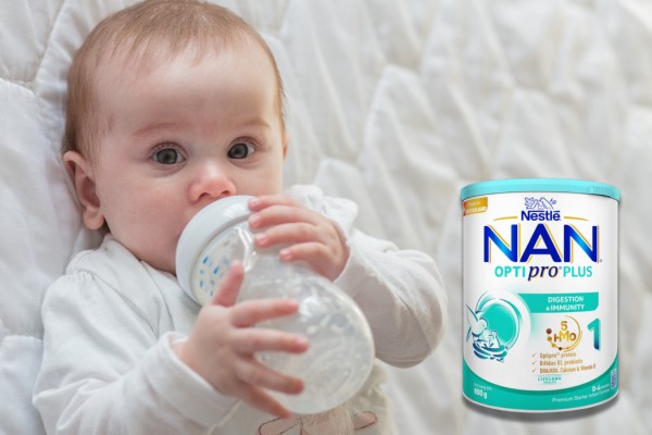 Sữa Nan giúp bé tiêu hoá tốt