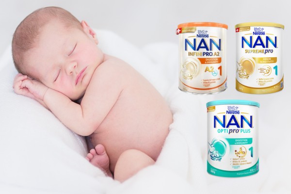 Sữa Nan cho bé 0 - 6 tháng