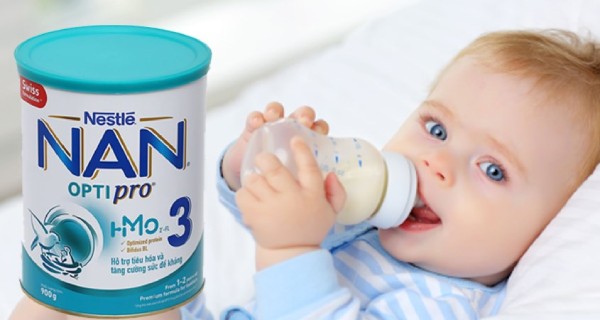 Sữa Nan Nga cho bé
