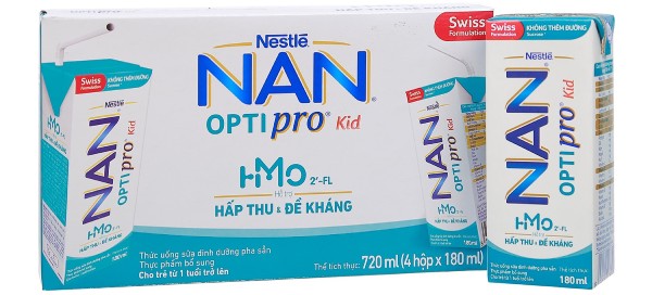 Sữa pha sẵn NAN Optipro Kid HMO