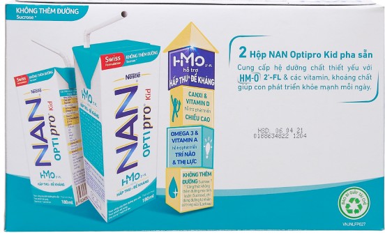 Sữa NAN Optipro Kid HMO với dưỡng chất vàng HMO 2'-FL