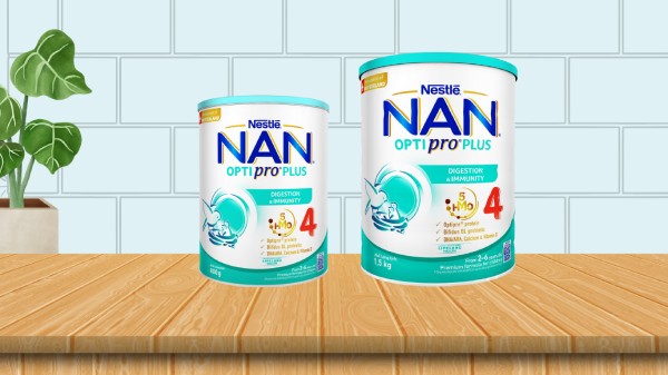 Sữa Nan Optipro Plus số 4 800g và 1.5kg