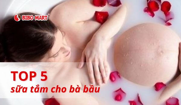 sữa tắm cho bà bầu