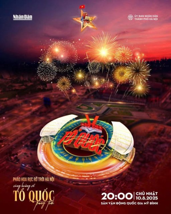 Màn pháo hoa rực rỡ tại Concert quốc gia