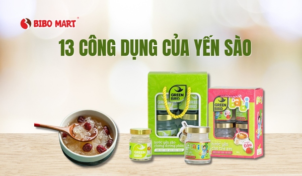 Công dụng của yến sào