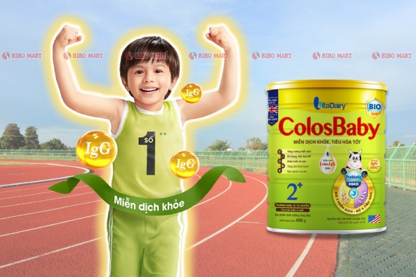 Sữa ColosBaby tăng cường hệ miễn dịch