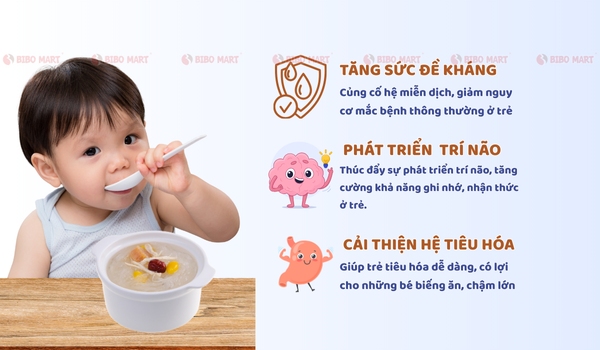 Công dụng của yến sào đối với trẻ em