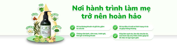 Đặc điểm nổi bật sữa tắm gội VGMabebe