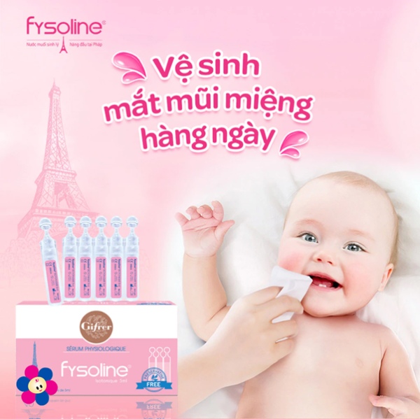 Nước muối Fysoline hồng