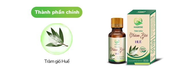 Thành phần chính tinh dầu tràm gió Mabebe