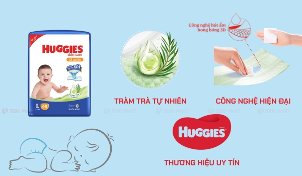 Huggies tràm trà có tốt không?