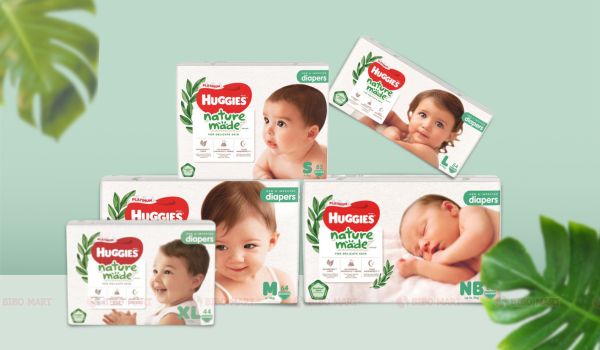 Huggies Platinum Nature Made tã dán