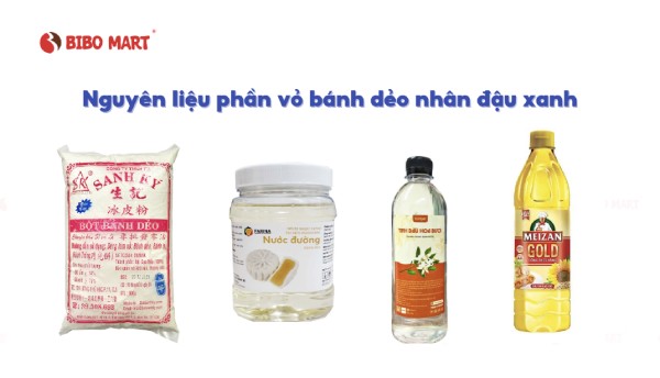 Cần chuẩn bị gì khi làm vỏ bánh dẻo nhân đậu xanh?