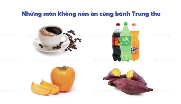 Những món ăn nên tránh cùng bánh Trung thu
